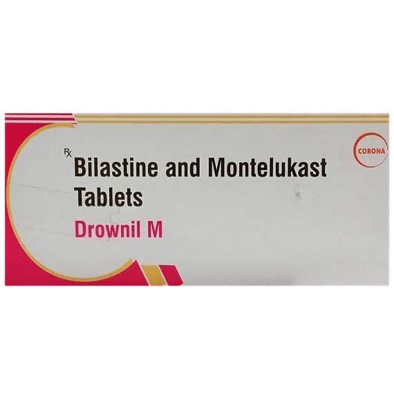 drownil m tablet 10's